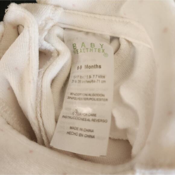 BABY HEALTHTEX VINTAGE SOFT ONE PIECE SIZE 6/9 - Picture 7 of 7